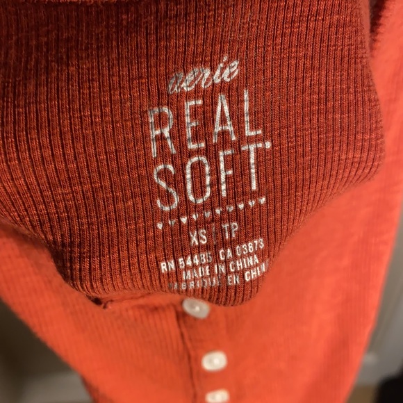 Aerie real soft tank top, size XSmall - Picture 2 of 2